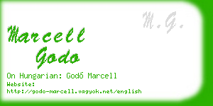 marcell godo business card